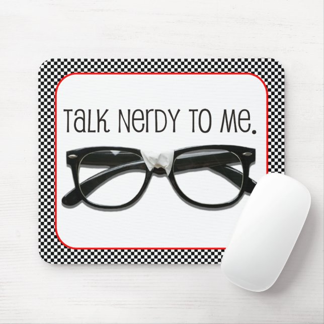 Mousepad Fale Comigo Com Nerdy (Com mouse)