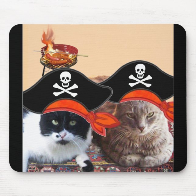 Mousepad Fale como um dia de pirata. (Frente)