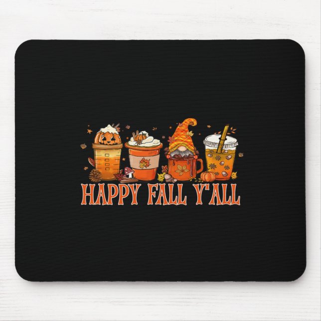 Mousepad Fall Y Gnomo Halloween (Frente)
