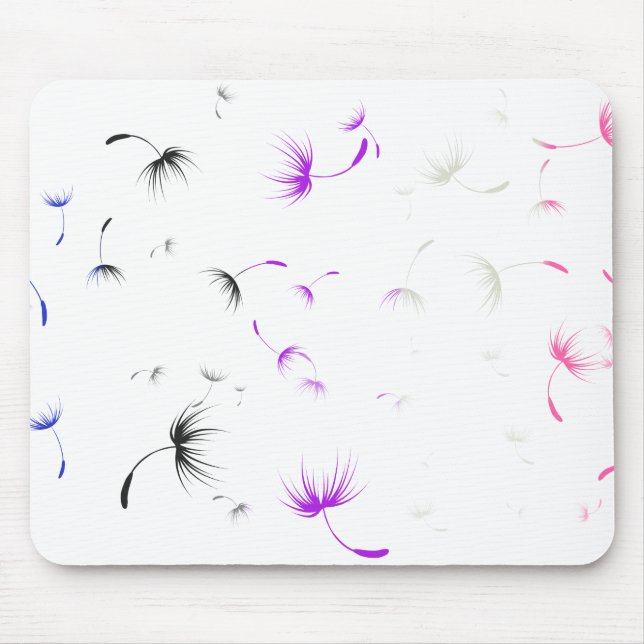 Mousepad Falln Dandelion Seeds Genderfluid Pride (Frente)