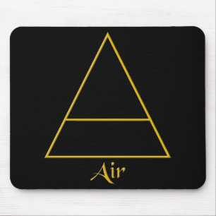 Mousepad Falln Pagan Air Element Symbol