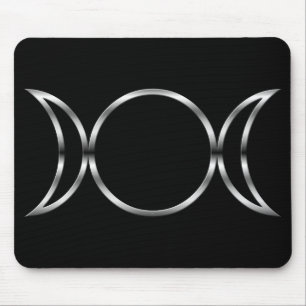 Mousepad Falln Pagan Triple Goddese Symbol
