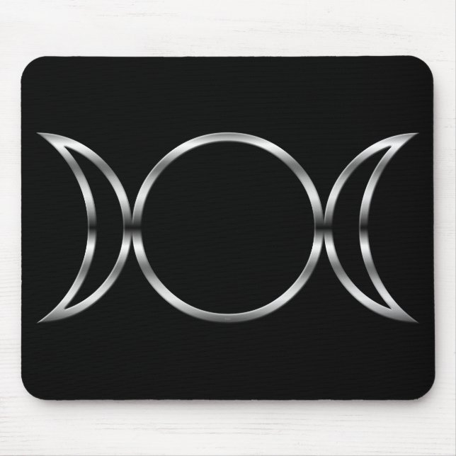 Mousepad Falln Pagan Triple Goddese Symbol (Frente)