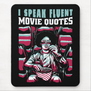 Mousepad Falo citações de filmes fluentes