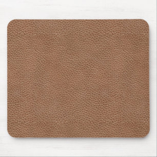 Mousepad Falso Brown natural de couro