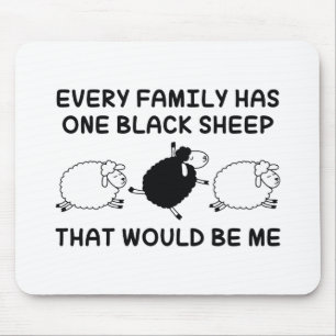 Mousepad Família Black Sheep