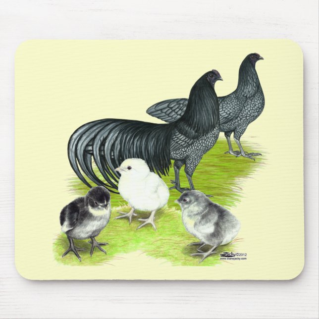 Mousepad Família Blue Sumatra (Frente)