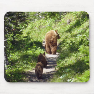 Mousepad Família Brown Bear