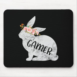 Mousepad Família Coelhinha Coelhente Com Jogador Coelho Coe