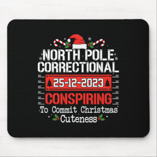 Mousepad Família correspondente ao polo Norte corrigível