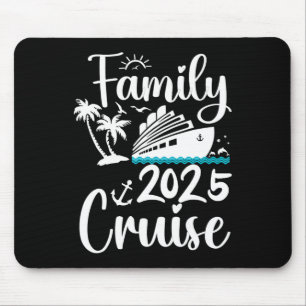 Mousepad Família Cruise 2025 Esquadrão Férias Correspondênc