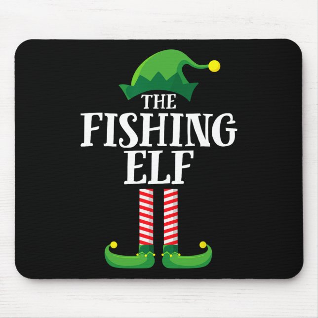 Mousepad Família de Elfos Pescadores Correspondentes em Fes (Frente)