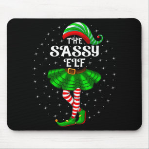 Mousepad Família de Natal Correspondente Mulheres Meninas M