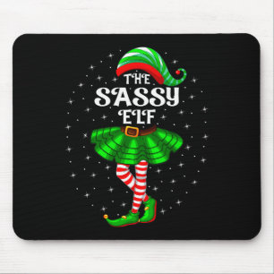 Mousepad Família de Natal Correspondente Mulheres Meninas M