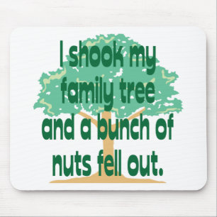 Mousepad Família de noz
