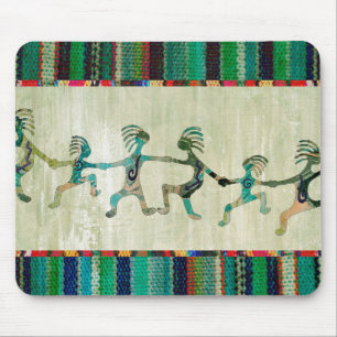 Mousepad Família engraçada KOKOPELLI + suas ideias