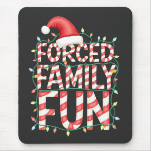 Mousepad Família Forçada Divertida Fúria Familiar Feriosa C