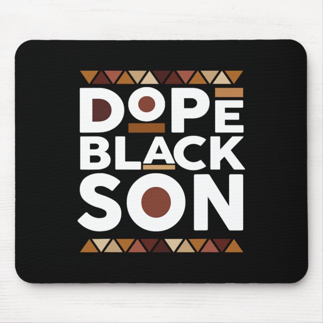Mousepad Família Mês de História Negra Combinação com Melan (Frente)