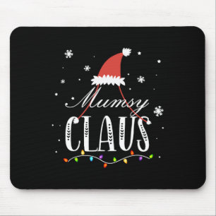 Mousepad Família Mumsy Claus Correspondendo Papai de Natal