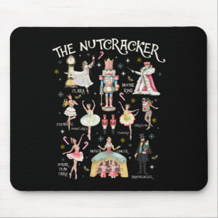 Mousepad Família Noz-Cracker Natal Xmas Correspondendo pija