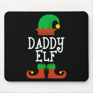 Mousepad Família O Pai Elf Festa De Natal Pj Pajama