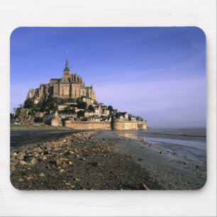 Mousepad Famosa Fortaleza da Ilha de Le Mont St. Michel em