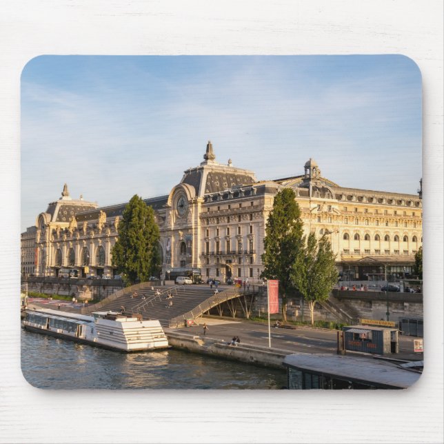 Mousepad Famous Musée d'Orsay - Paris, França, Europa (Frente)