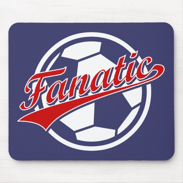 Mousepad Fanático do futebol (Frente)