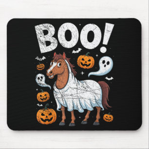 Mousepad Fantasia de Cavalo Fantasma Cavalos Divertidos Ama