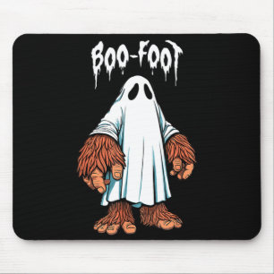 Mousepad Fantasia de fantasma do pé grande halloween sasqua