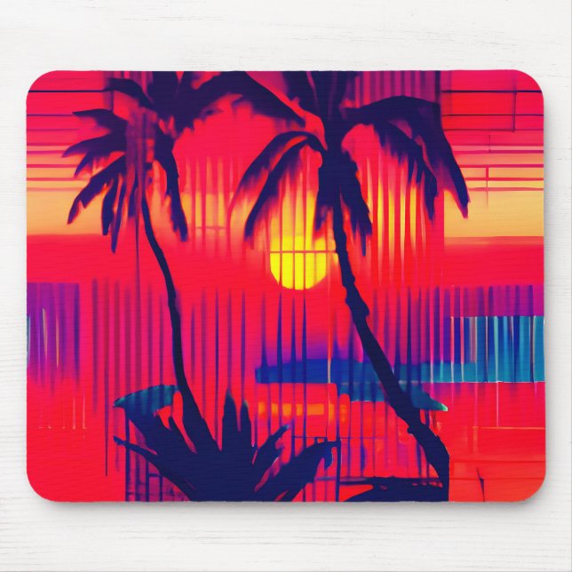 Mousepad Fantasía de Fuga Tropical (Frente)