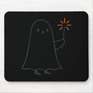 Mousepad Fantasia de Halloween de Fantasma Assustador com S