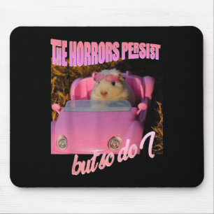 Mousepad Fantasia de Halloween - Os Horrores Persistem Mas 