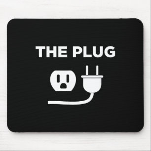 Mousepad Fantasia de meme engraçado de Halloween The Plug