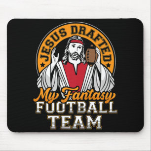 Mousepad Fantasia Divertida O Futebol Jesus Criou A Minha E