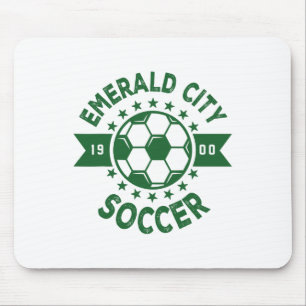 Mousepad Fantasia do Futebol de Esmeralda da Cidade do Mago