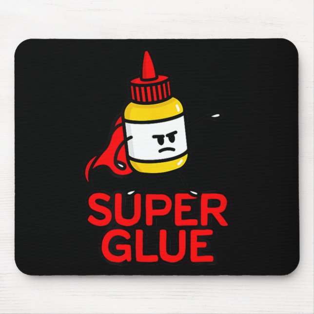 Mousepad Fantasia engraçada do Dia das Bruxas com Super Col (Frente)