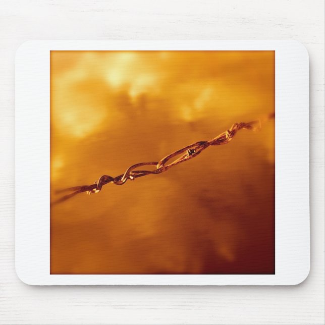 Mousepad Fantasia Wire em Orange (Frente)