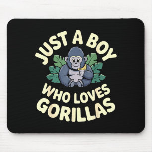 Mousepad Fantasias de Gorila para Homens Rapazes Criança Am