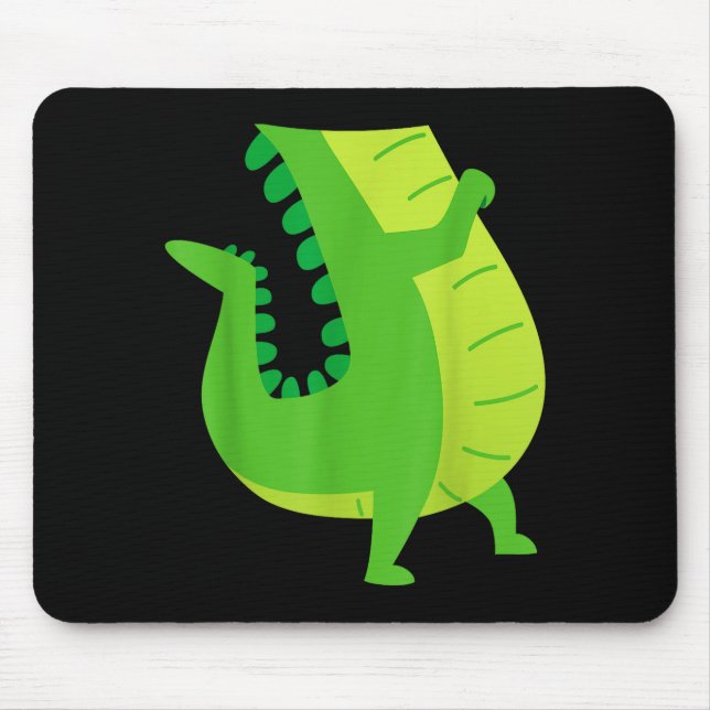 Mousepad Fantasias de Jacaré - Amante de Jacaré Crocodilo Z (Frente)