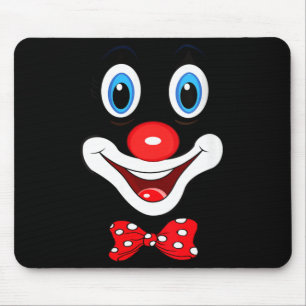 Mousepad Fantasias de palhaço engraçadas femininas para car