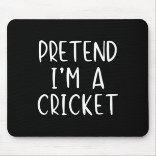 Mousepad Fantasie Eu Sou Um Traje De Críquete Halloween Sim