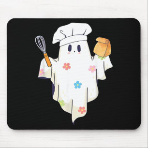 Mousepad Fantasma Chefinho Bonito Senhora Almoço Divertida