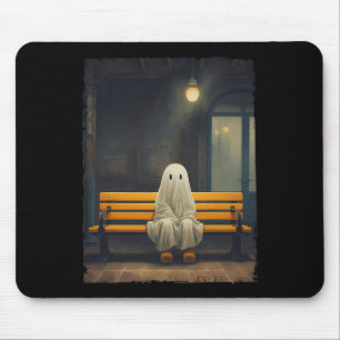 Mousepad Fantasma Da Fama Vintage, Esperando Sentado Na Cad