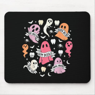 Mousepad Fantasma de Dentista Soky Halloween Higienista Den