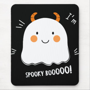 Mousepad Fantasma do Demon do Boo Spooky Bonito