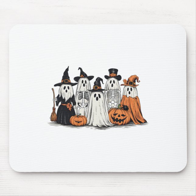 Mousepad Fantasma E Amigos Em Figurinos Querem O Hallowee (Frente)