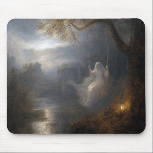 Mousepad Fantasma em um Balanço de Árvore