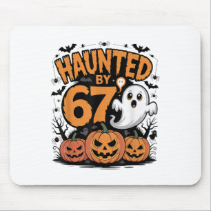 Mousepad Fantasma Engraçado T Abóbora Halloween - Assombrad