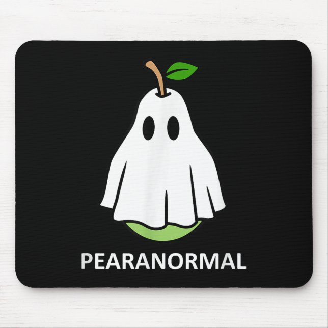 Mousepad Fantasma Fofo Paranormal Pérola Fantasia de Hallow (Frente)